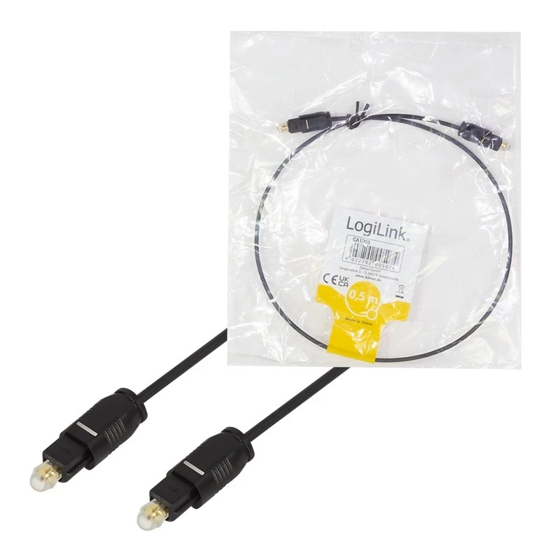 Optinis garso kabelis LogiLink Toslink 10 m