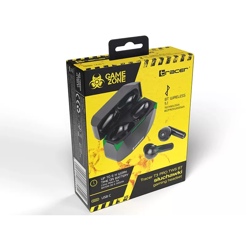 Ausinės Tracer GAMEZONE T3 PRO