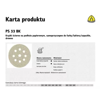 K.PUCK 225 PS33BK gr.150 OTW. GLS38 /50 vnt.