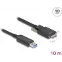 Aktyvus optinis kabelis DeLOCK 83213 USB 10 Gbps Type-A į Micro-B 10 m