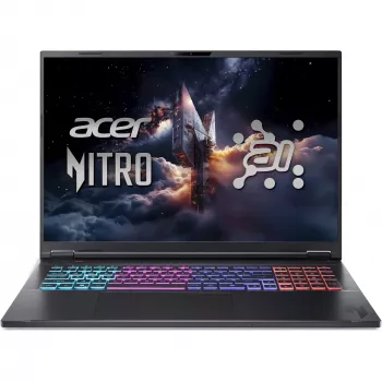 Nešiojamas kompiuteris Acer Nitro 18 AN18-61-R698, AMD Ryzen AI 7 PRO 350 3.5 GHz, 18 colių WQXGA 2560×1600, 16 GB DDR5, 1 TB SSD, NVIDIA GeForce RTX 5060, Windows 11 Home, juodas