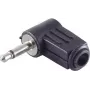 Mono 3,5 mm lizdas stačiu kampu ShiverPeaks 51100-W – 3,5 mm mono garso jungtis stačiu kampu