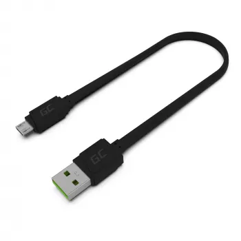 Matinis plokščias laidas USB-A į Micro-USB