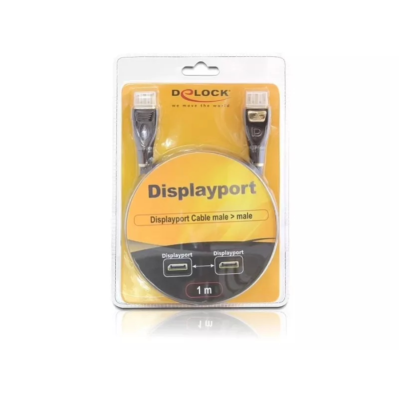 DisplayPort kabelis DeLOCK 82773, 5 m