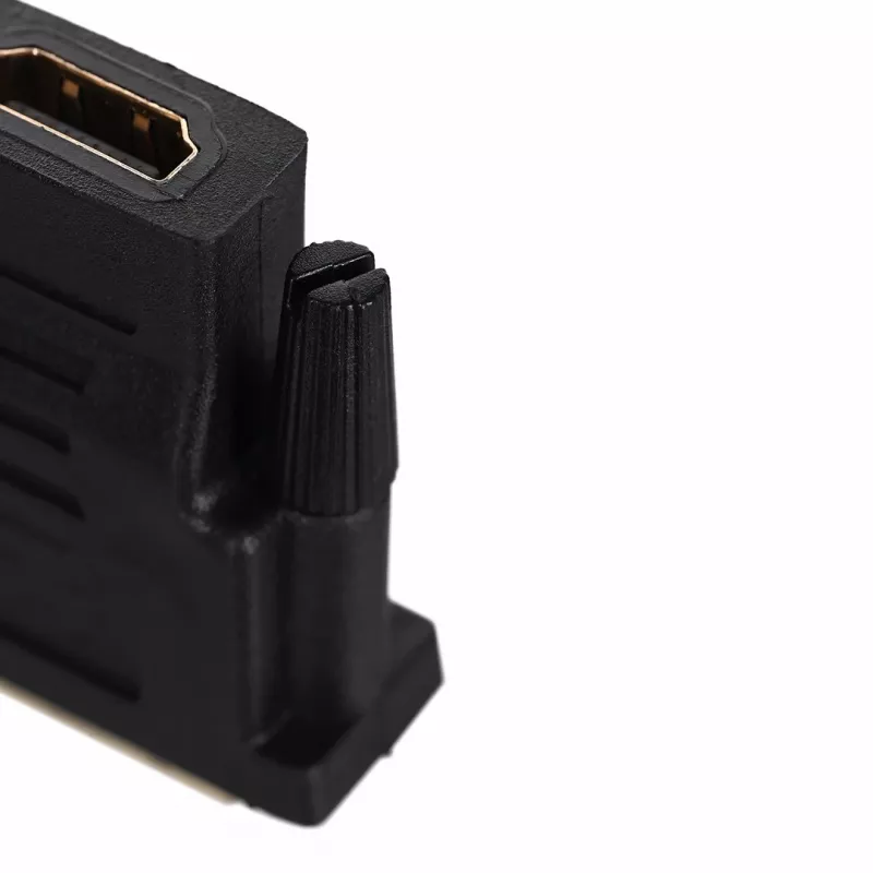 Savio CL-21 HDMI–DVI adapteris, moteriška jungtis / moteriška jungtis, juodas
