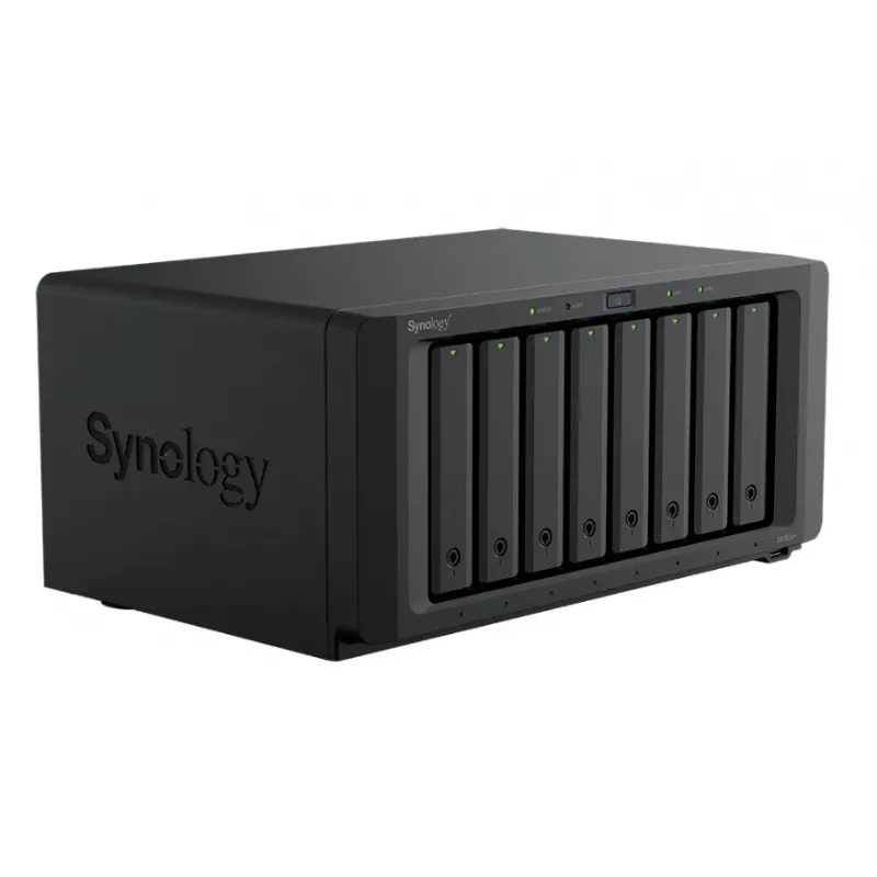 Synology DiskStation DS1825+ NAS/serveris saugojimui Ryzen Embedded V1500B 8 GB DDR4 0 TB Juoda