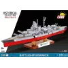 Konstruktorius Cobi mūšio laivas Bismarck modelis, 590 detalių