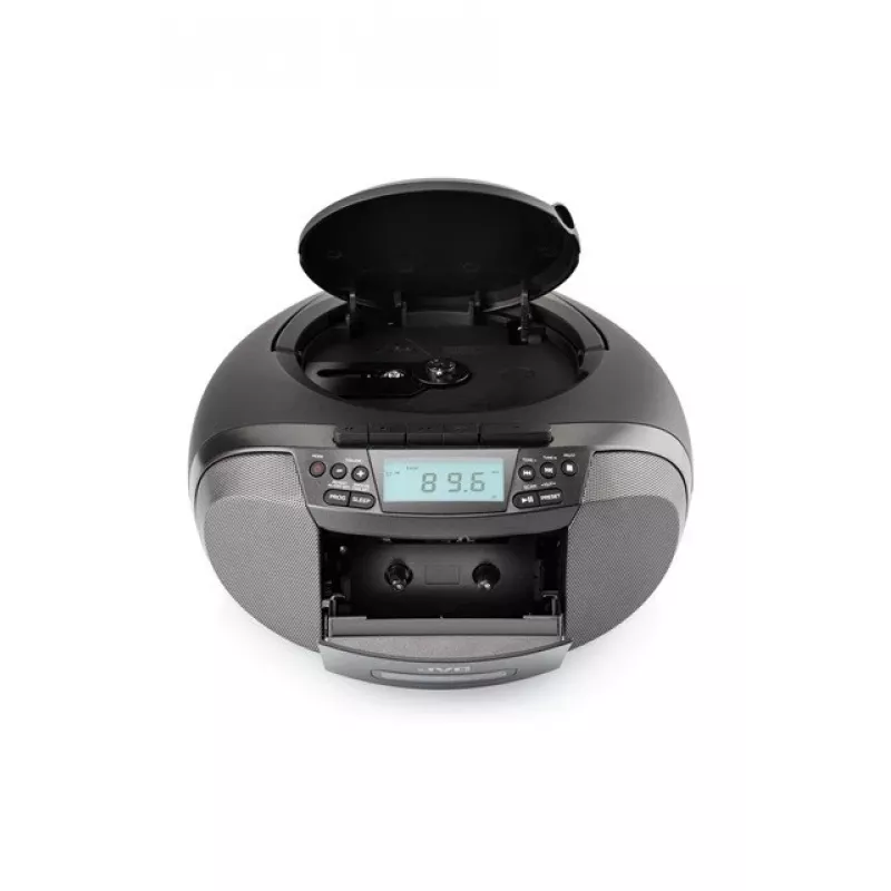 Radijo grotuvas JVC RC-E444B Juodas su CD grotuvu ir FM imtuvu