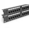 DIGITUS Patch Panel RJ-45 48 prievadų pilkas RAL 7035 2U (DN-91648U)