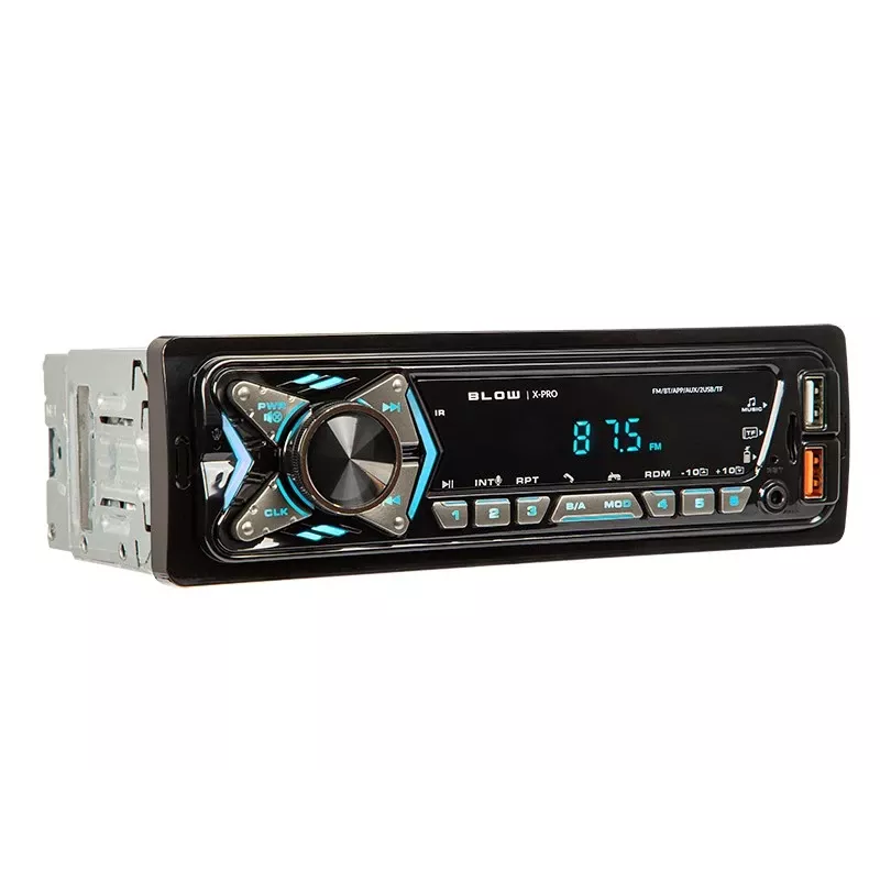 BLOW X-PRO MP3/USB/micro USB/BLUETOOTH radijas automobiliui Juoda