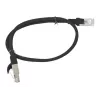 Tinklo kabelis LANBERG PCU5-10CC-0500-BK Cat5e U/UTP RJ-45 – 5 m, juodas, CCA laidininkas