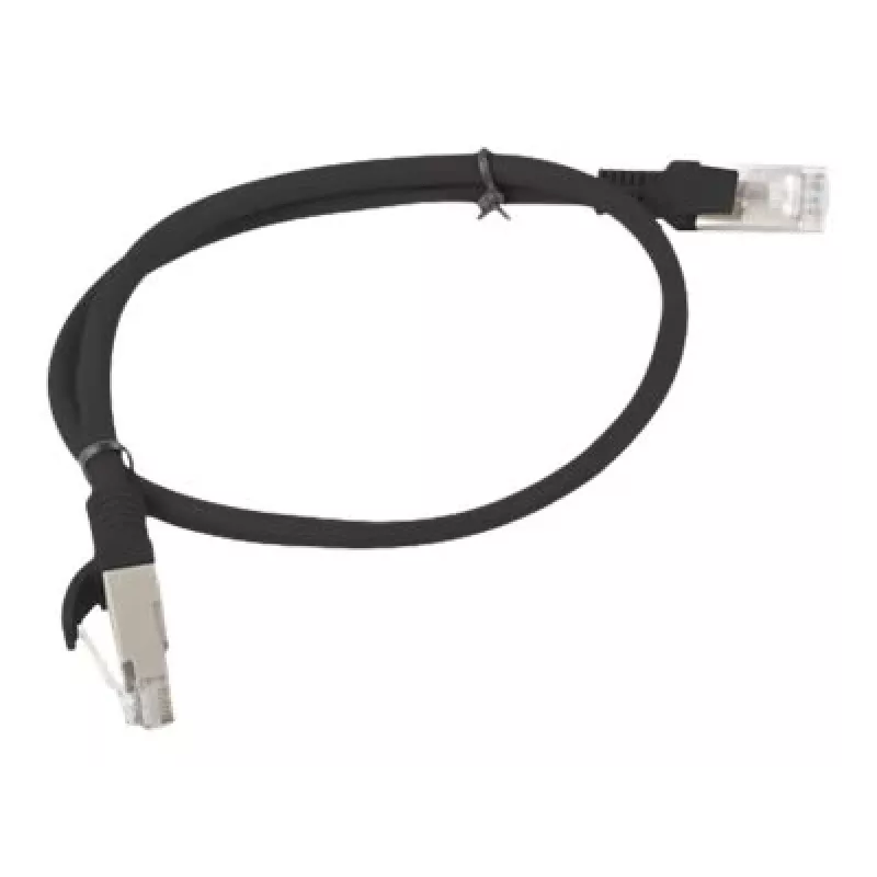Tinklo kabelis LANBERG PCU5-10CC-0500-BK Cat5e U/UTP RJ-45 – 5 m, juodas, CCA laidininkas