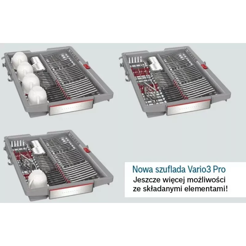 Bosch Serie 6 SPV6ZMX17E indaplovė visiškai įmontuojama 10 komplektų