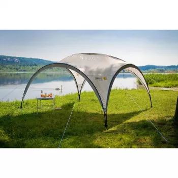 Paviljonas renginiams COLEMAN, 4,5 x 4,5 m (šviesiai pilka/pilka)