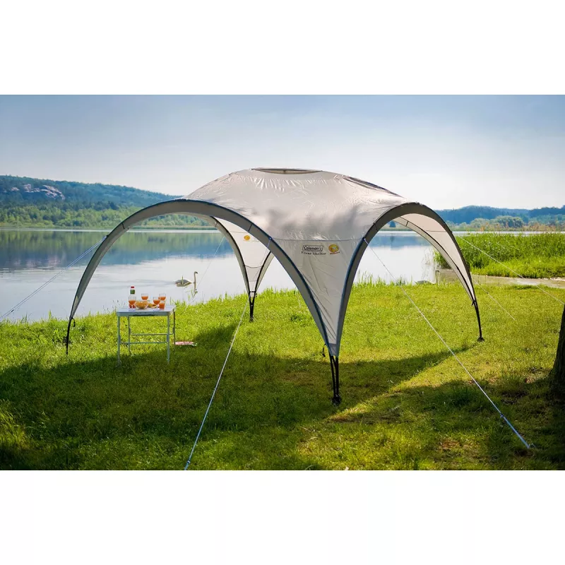 Paviljonas renginiams COLEMAN, 4,5 x 4,5 m (šviesiai pilka/pilka)