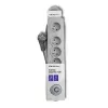 Apsauginis filtras Qoltec 50272 pilkas 5 AC lizdai 230V 3m