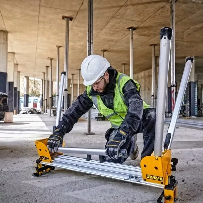 Pjovimo stovas DeWalt DE7033 – aliumininis sulankstomas stovas