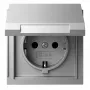 GIRA 445465 SCHUKO kištukinis lizdas KD Gira TX_44 F aliuminis (445465)