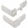 Vaikiška spintelės spyna Olympia BS 820, balta, 2 vnt, 86×80×38 mm