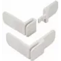 Vaikiška spintelės spyna Olympia BS 820, balta, 2 vnt, 86×80×38 mm