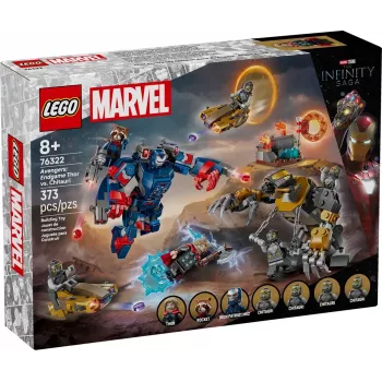 LEGO MARVEL 76322 Keršytojai: Pabaiga - Toras prieš Chitauri