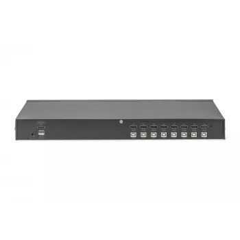 Digitus 8 prievadų HDMI KVM jungiklis USB 4K Ultra HD
