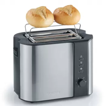 Severin 2589 skrudintuvas 2 griežinėliai 800 W juodas, nerūdijantis plienas