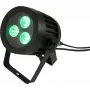 LED PAR šviestuvas EUROLITE 3x8W QCL Spot — 3x8W RGB COB LED, kompaktiškas prožektorius
