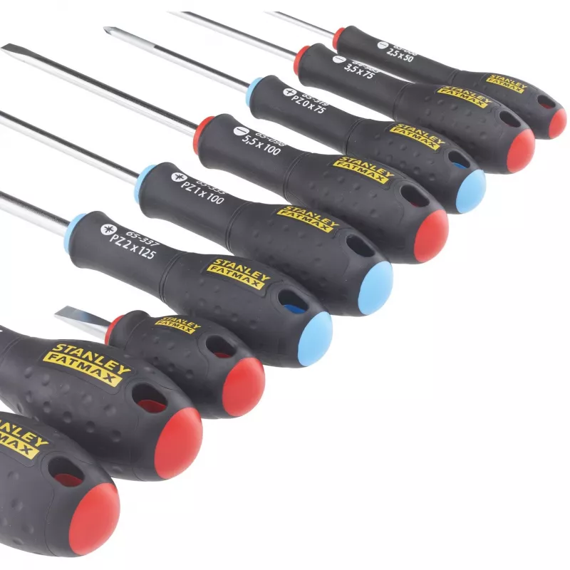 Atsuktuvų rinkinys STANLEY FATMAX FMHT65424-0 – 20 vnt., tiesūs atsuktuvai, plokšti ir Pozidriv antgaliai