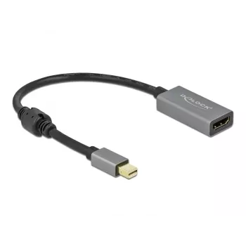 Aktyvus mini DisplayPort 1.4 į HDMI adapteris DeLOCK 66570