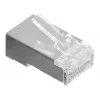 LANBERG PLS-5000EZ RJ-45 kištukas, Cat5e, F/UTP (FTP), pilka, 100 vnt.