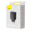 Baseus 30W USB įkroviklis QC PD3.0 Type-C greitasis įkrovimas, skirtas iPhone 17 16 15 14 13 12 Pro Max Xiaomi Samsung