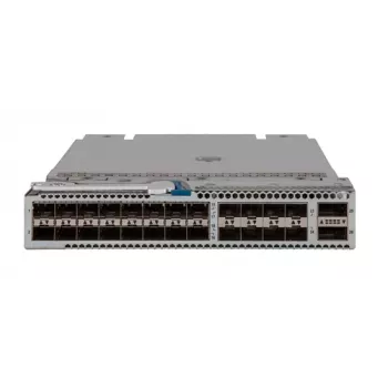 HPE plėtros modulis – 2 x QSFP+ ir 24 x 10 Gigabit SFP+ – skirtas FlexFabric 5930 32QSFP+, 5930 4 lizdų, 5930-32QSFP+ TAA (JH181A)