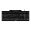CHERRY KC 1000 SC klaviatūra USB QWERTZ šveicariška juoda