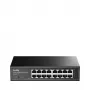 Tinklo jungiklis Cudy GS1016 — 16 prievadų Gigabit Ethernet (10/100/1000), 32 Gbit/s perjungimas, montuojamas į stelažą, maitinamas iš tinklo
