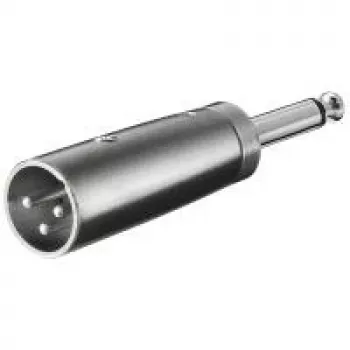 Wentronic Goobay adapteris XLR kištukas (3 kontaktai) > jack 6,35 mm kištukas (2 kontaktai, mono) (27452)