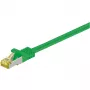 Goobay 91586 RJ-45 Cat7 tinklo kabelis 1 m žalias