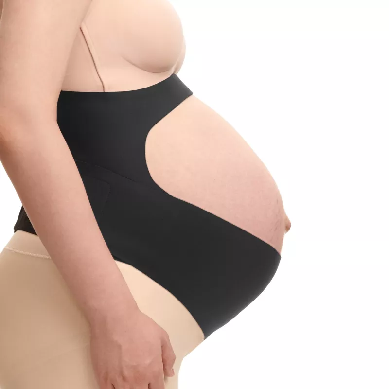 Momcozy nėščiųjų pilvo juosta, juoda, M dydis