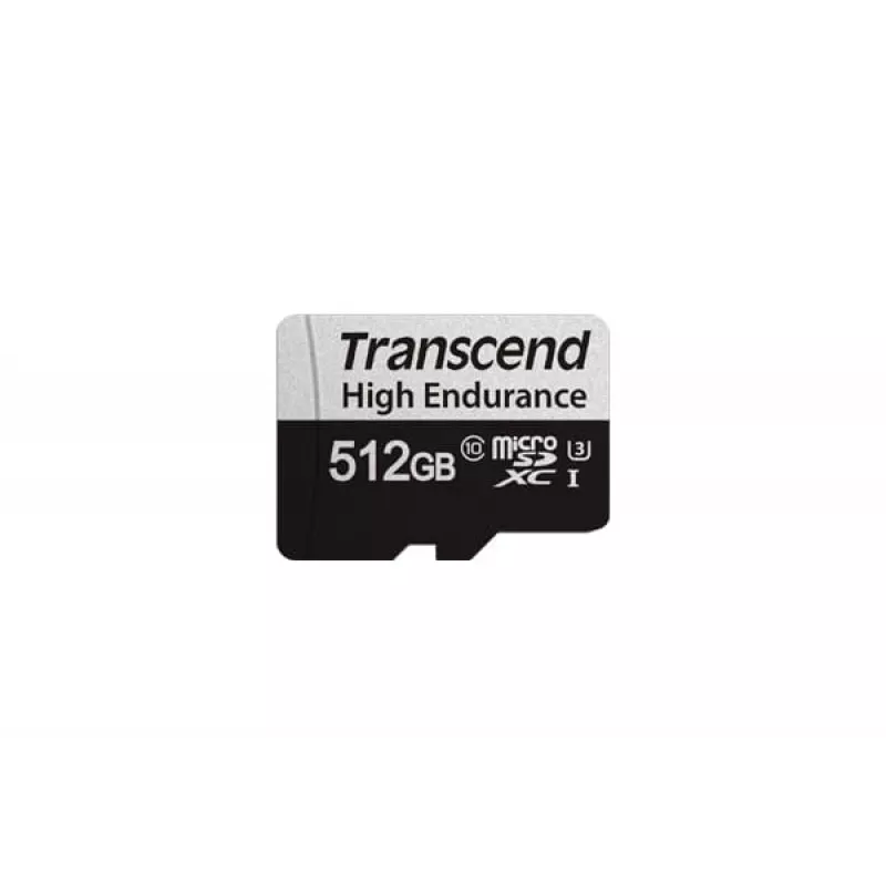 MicroSDXC atminties kortelė Transcend 512GB UHS-I Class 10 USD350V