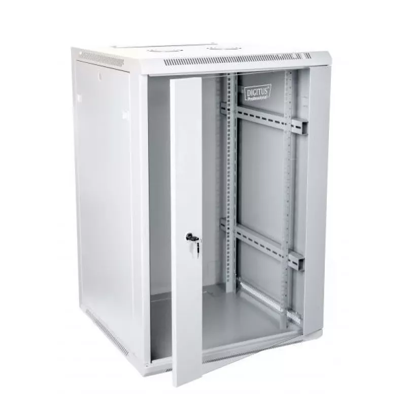 DIGITUS DN-W19 18U/600 spintelė stelažui laisvai pastatoma pilka