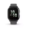 Išmanusis laikrodis GARMIN Venu Sq 2 — 1,4 colio AMOLED, 40 mm korpusas, pilkai sidabrinis, GPS, SpO2, NFC