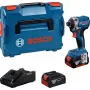 Belaidis smūginis veržliaraktis Bosch GDR 18V-215 su 2x 4.0 Ah akumuliatoriais