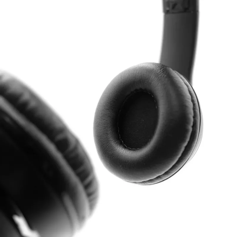 Belaidės ausinės MEDIA-TECH EPSILION BT MT3591 Bluetooth 4.2, radijas FM, mikrofonas, juodos