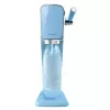 Sodos gaminimo aparatas SODASTREAM Art Blue Steel – 1 L plastikinis butelis, 60 L dujų balionėlis, 173×245×430 mm
