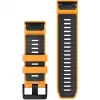 Garmin QuickFit 010-13393-01 silikoninis dirželis 26 mm, Graphite Orange