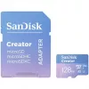 SanDisk Creator microSDXC atminties kortelė 128 GB