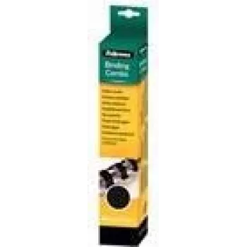 Fellowes plastikiniai įrišimo spyruoklių rinkiniai - 10 mm - 21 žiedai - A4 (210 x 297 mm) - 55 lapams - juodi - 25 vnt.