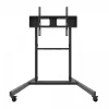 EDBAK TR19 monitorinis vežimėlis ekranams iki 130 kg, plokštė 1000×600 mm