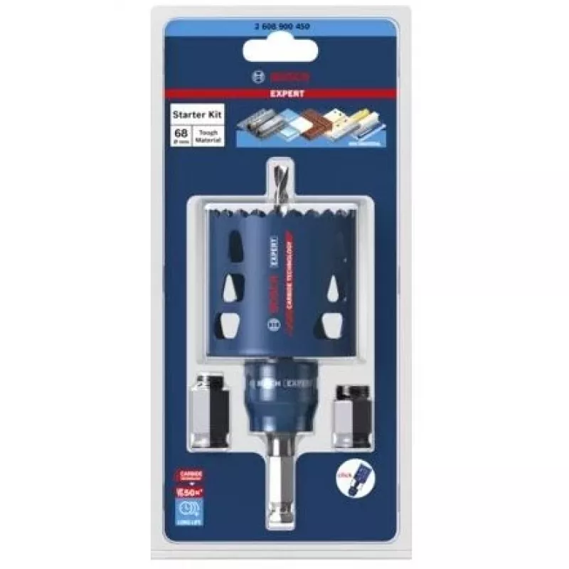 Bosch 2 608 900 450 gręžimo priedas – karbidiniai pjūkleliai medžiui su metalo kliūtimis 1 vnt.