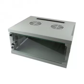 Stovo spinta ALLNET ALL-SMQ5409GRAU 9U laisvai pastatoma, 50 kg talpa, su spyna, pilka